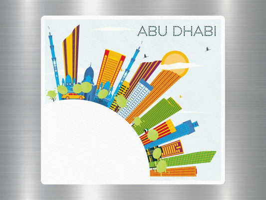 Wholesale Abu Dhabi Travel Sticker