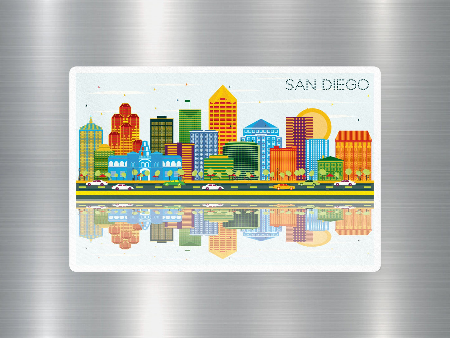 Wholesale San Diego Travel Sticker