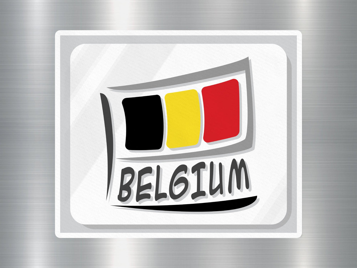 Wholesale Belgium Travel Sticker
