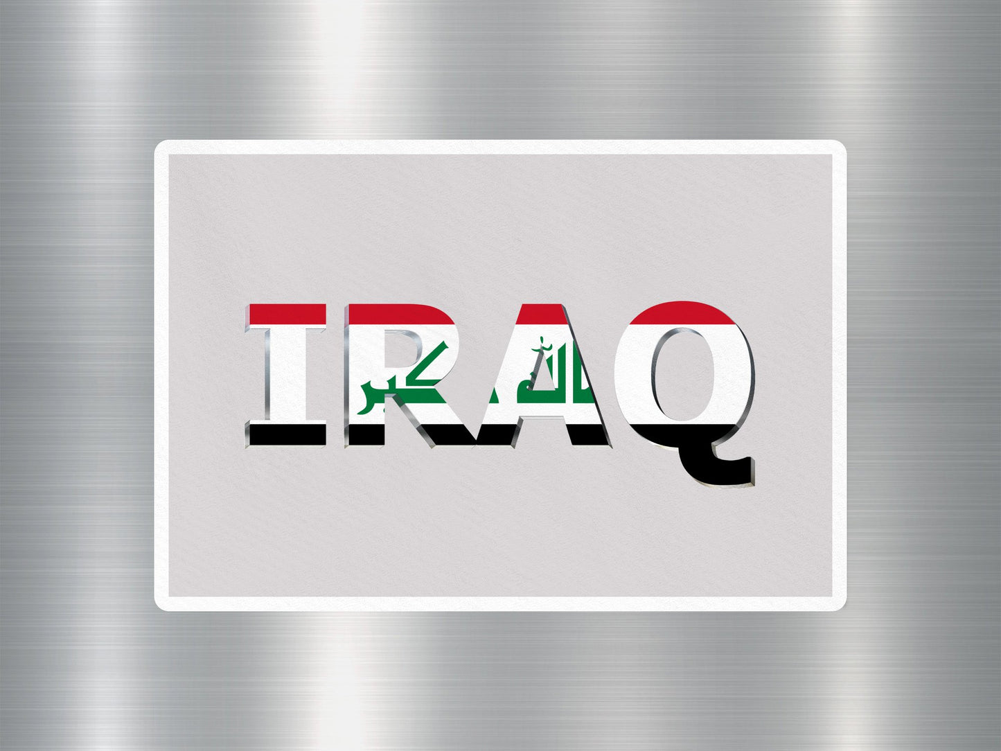 Wholesale Iraq Travel Sticker
