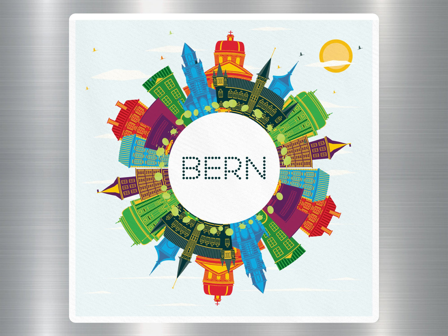 Wholesale Bern Travel Sticker