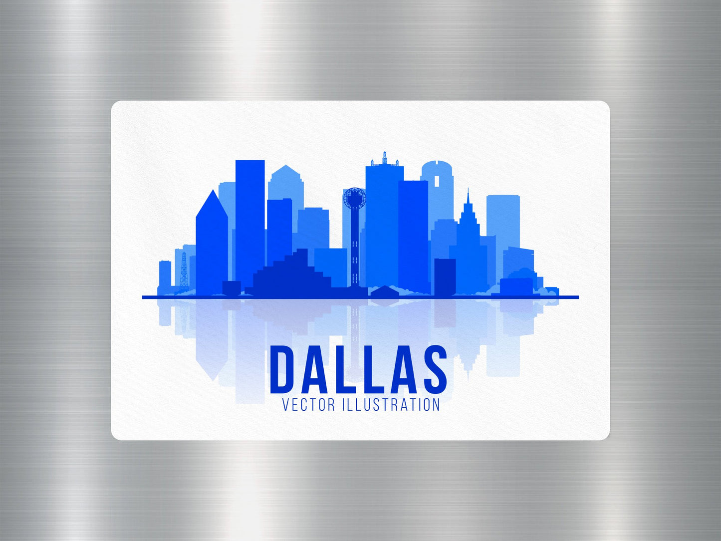Wholesale Dallas Vector Illustration Travel Sticker
