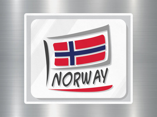 Wholesale Norway Travel Sticker