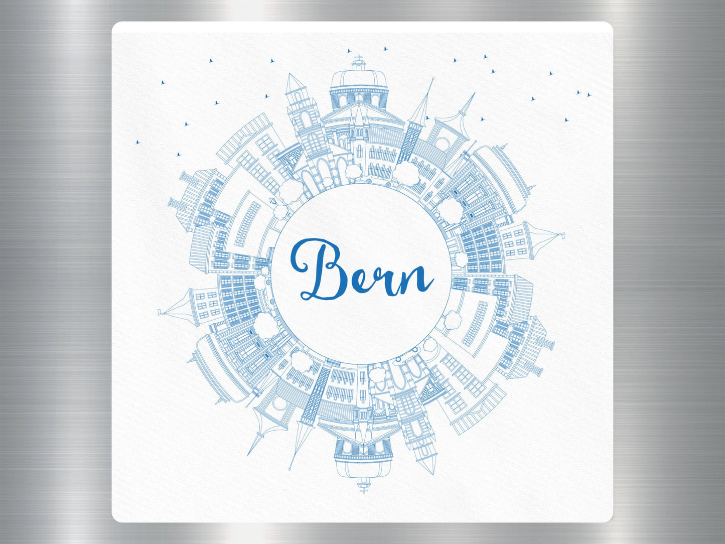 Wholesale Bern Travel Sticker
