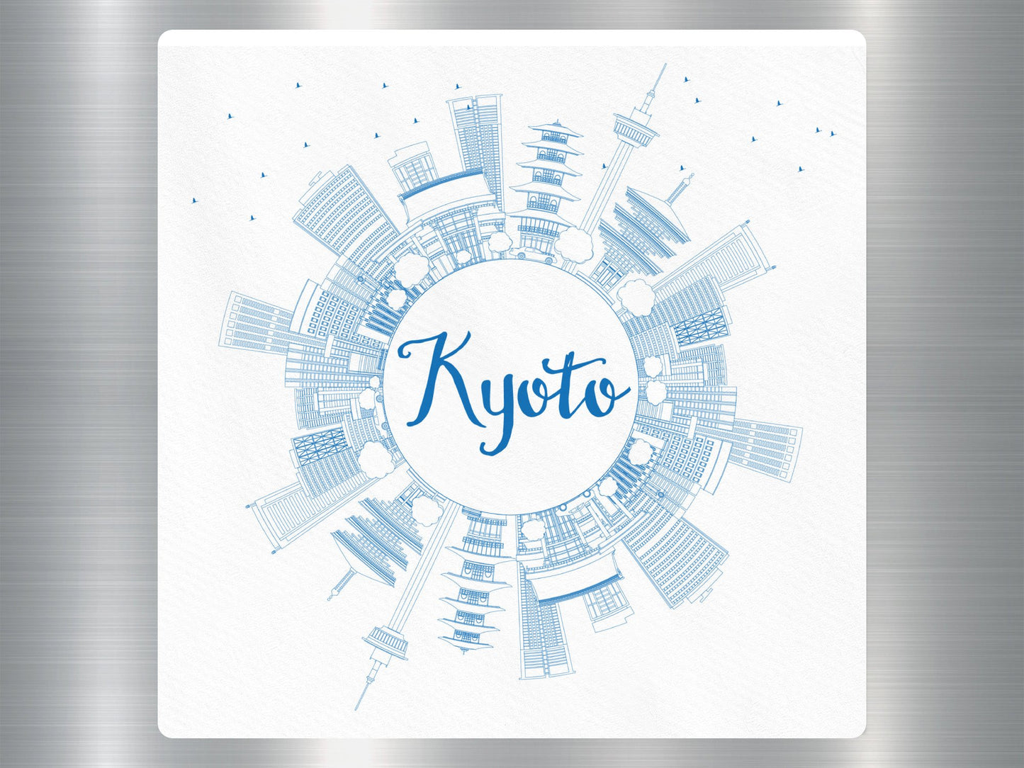 Wholesale Kyoto Travel Sticker