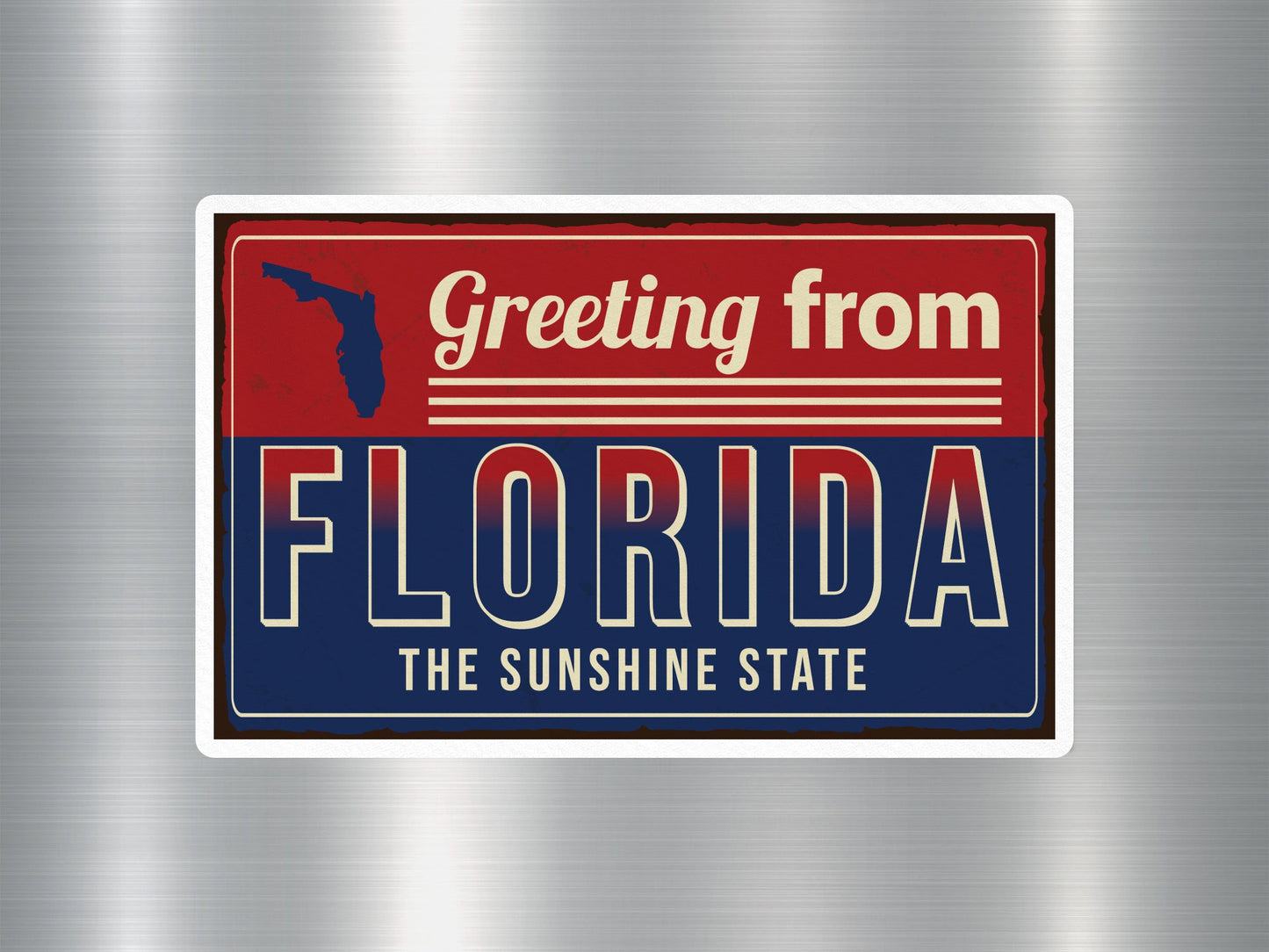 Wholesale Greeting from Florida Travel Sticker