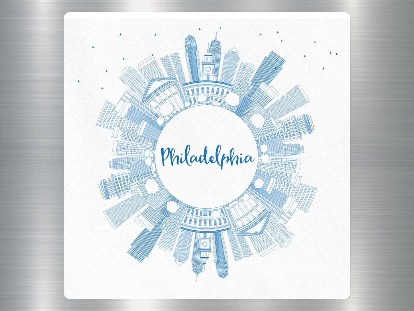 Wholesale Philadelphia Travel Sticker