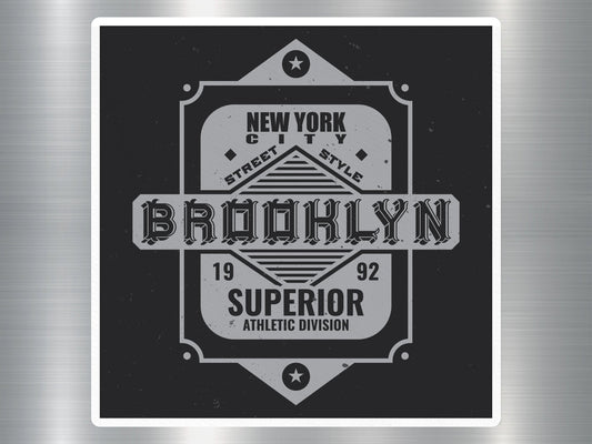 New York City Brooklyn Travel Sticker