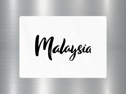 Wholesale Malaysia Travel Sticker