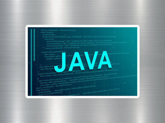 Wholesale Java Travel Sticker