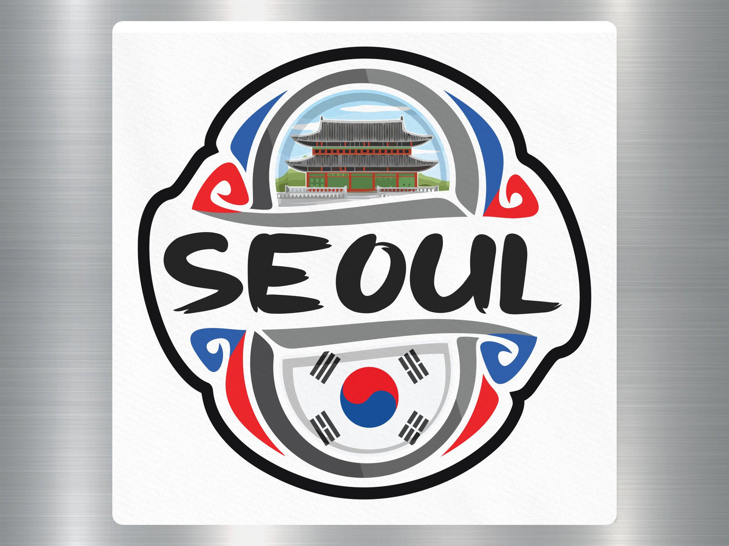 Wholesale Seoul Travel Sticker