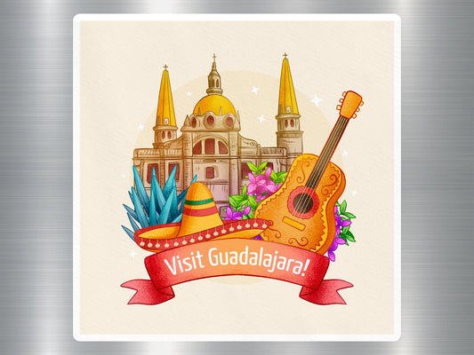 Wholesale Visit Guadalajara Travel Sticker