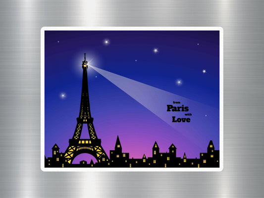 Wholesale Paris Travel Sticker