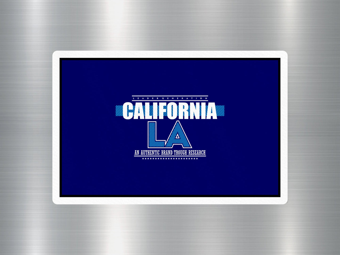 California Travel Sticker