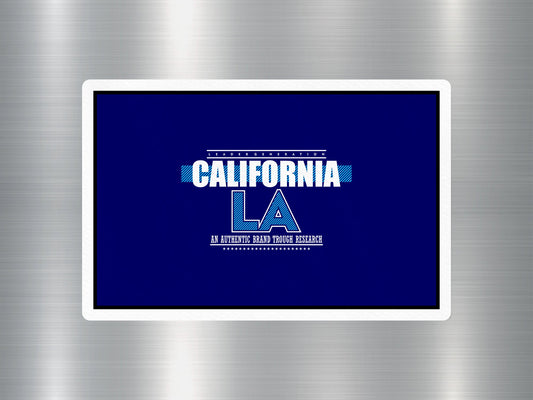 California Travel Sticker