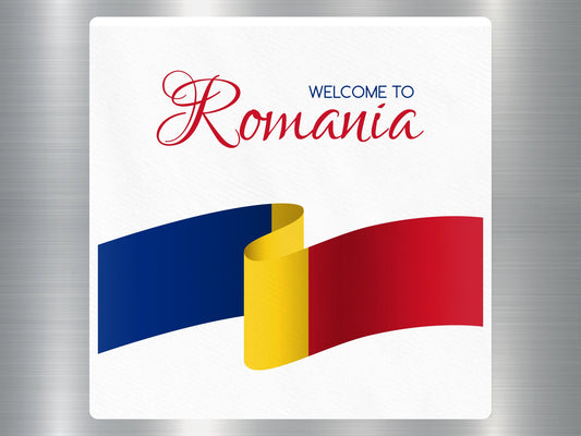 Wholesale Welcome to Romania Travel Sticker