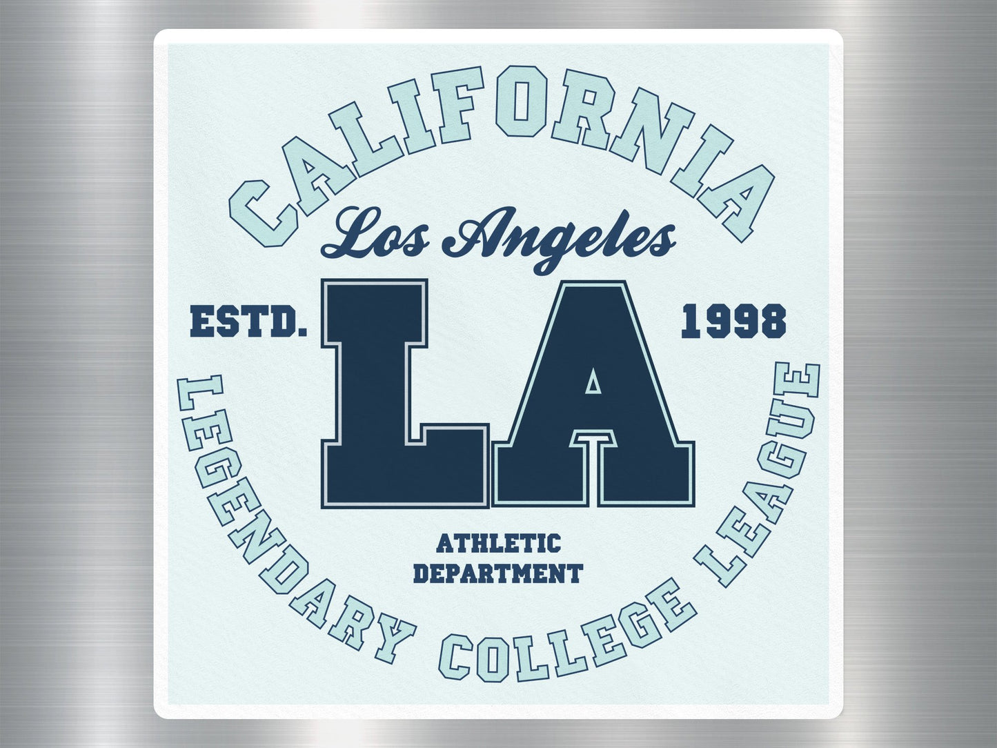 California Los Angeles Travel Sticker