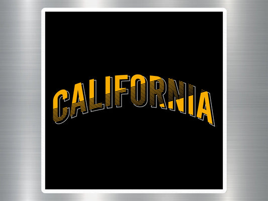 California Travel Sticker