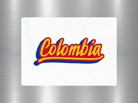 Wholesale Colombia Travel Sticker