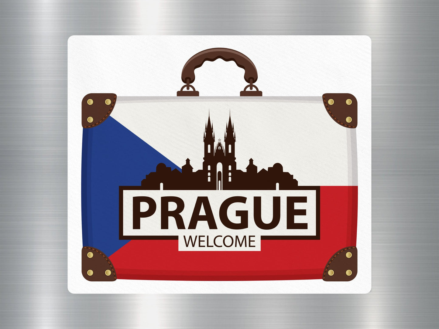 Wholesale Welcome Prague Travel Sticker