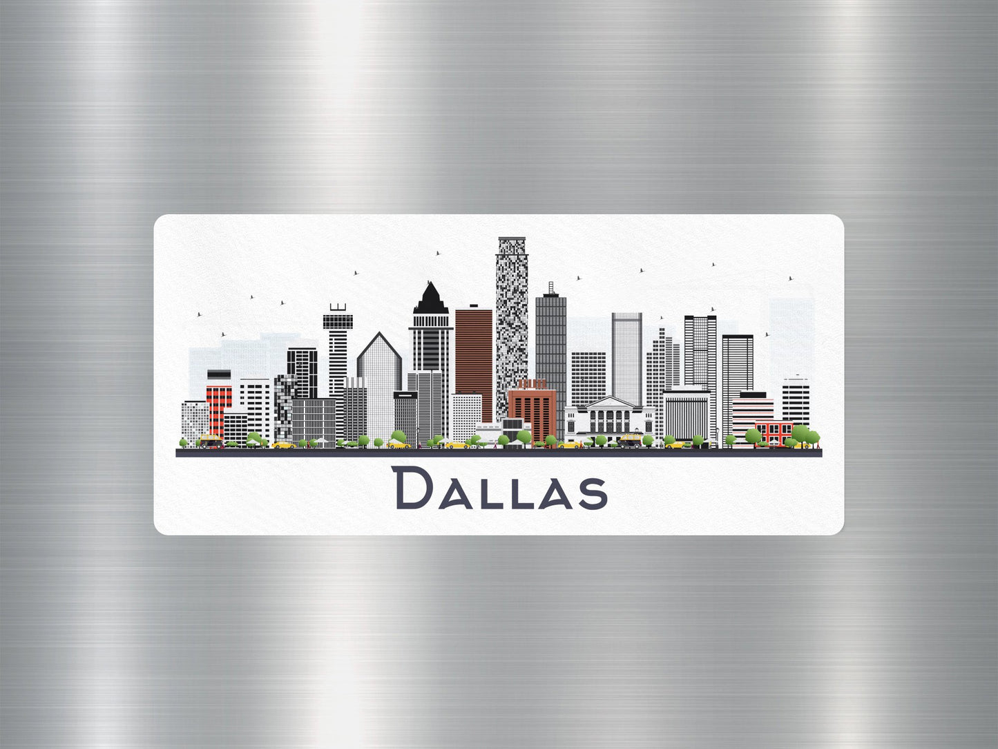 Wholesale Dallas Travel Sticker