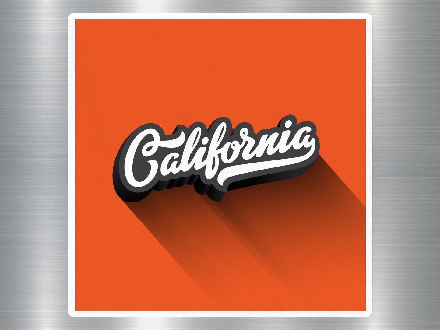 California Travel Sticker