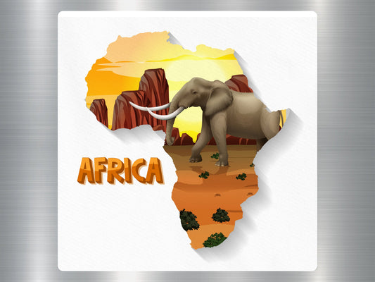 Wholesale Africa Travel Sticker