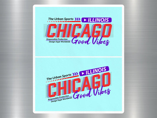 Wholesale Chicago Travel Sticker