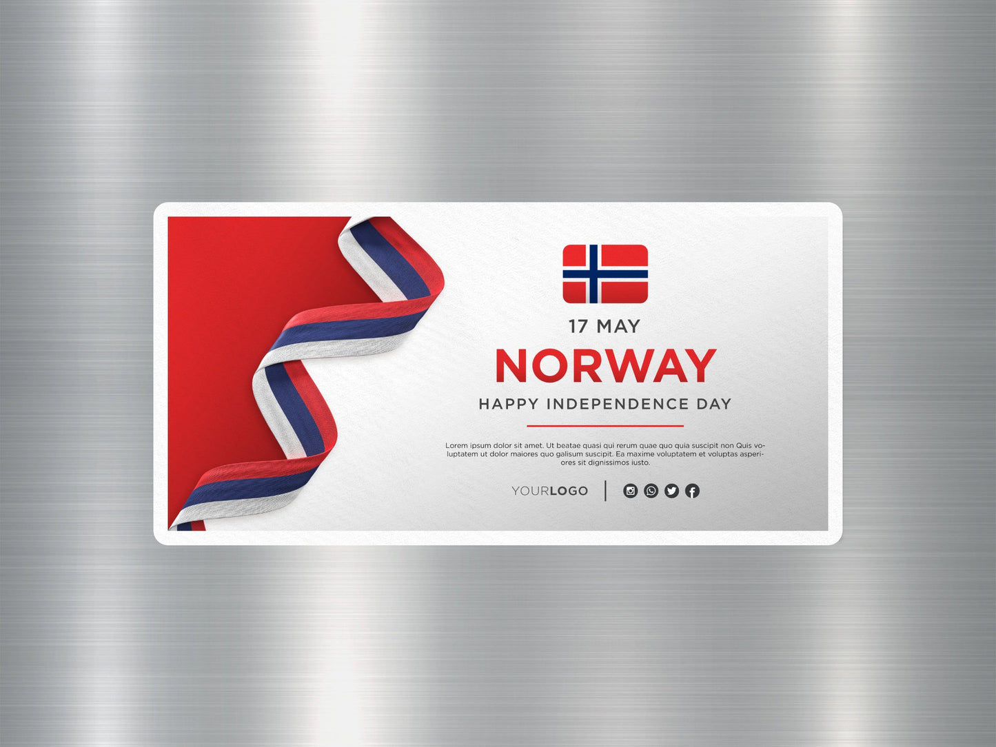 Wholesale Norway Travel Sticker