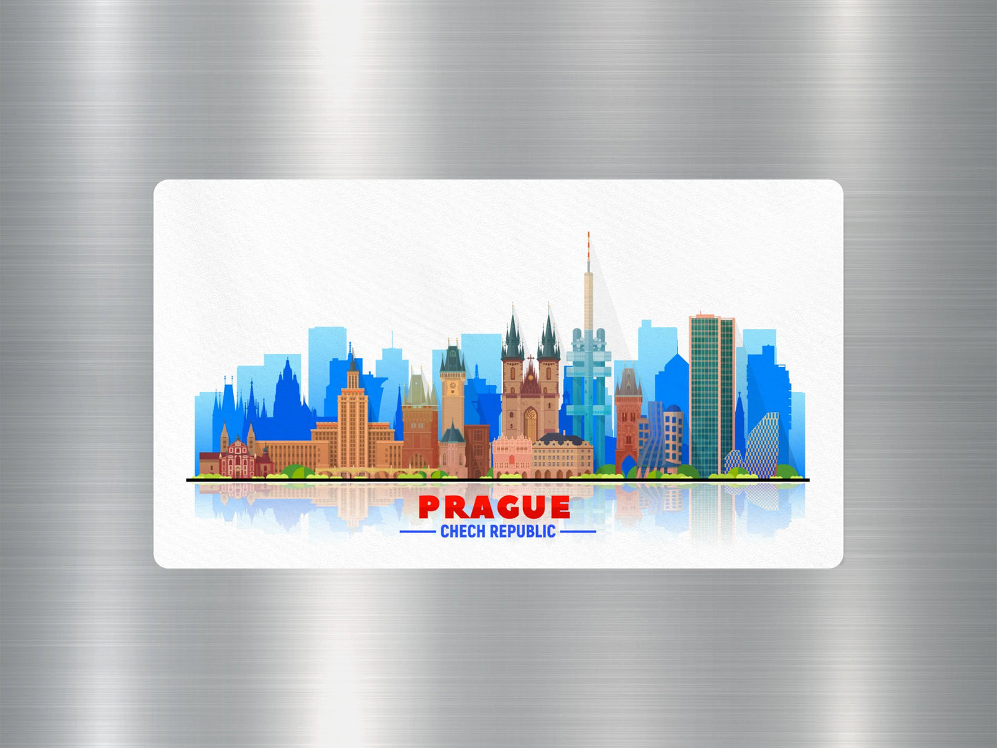 Wholesale Prague Chech Republic Travel Sticker