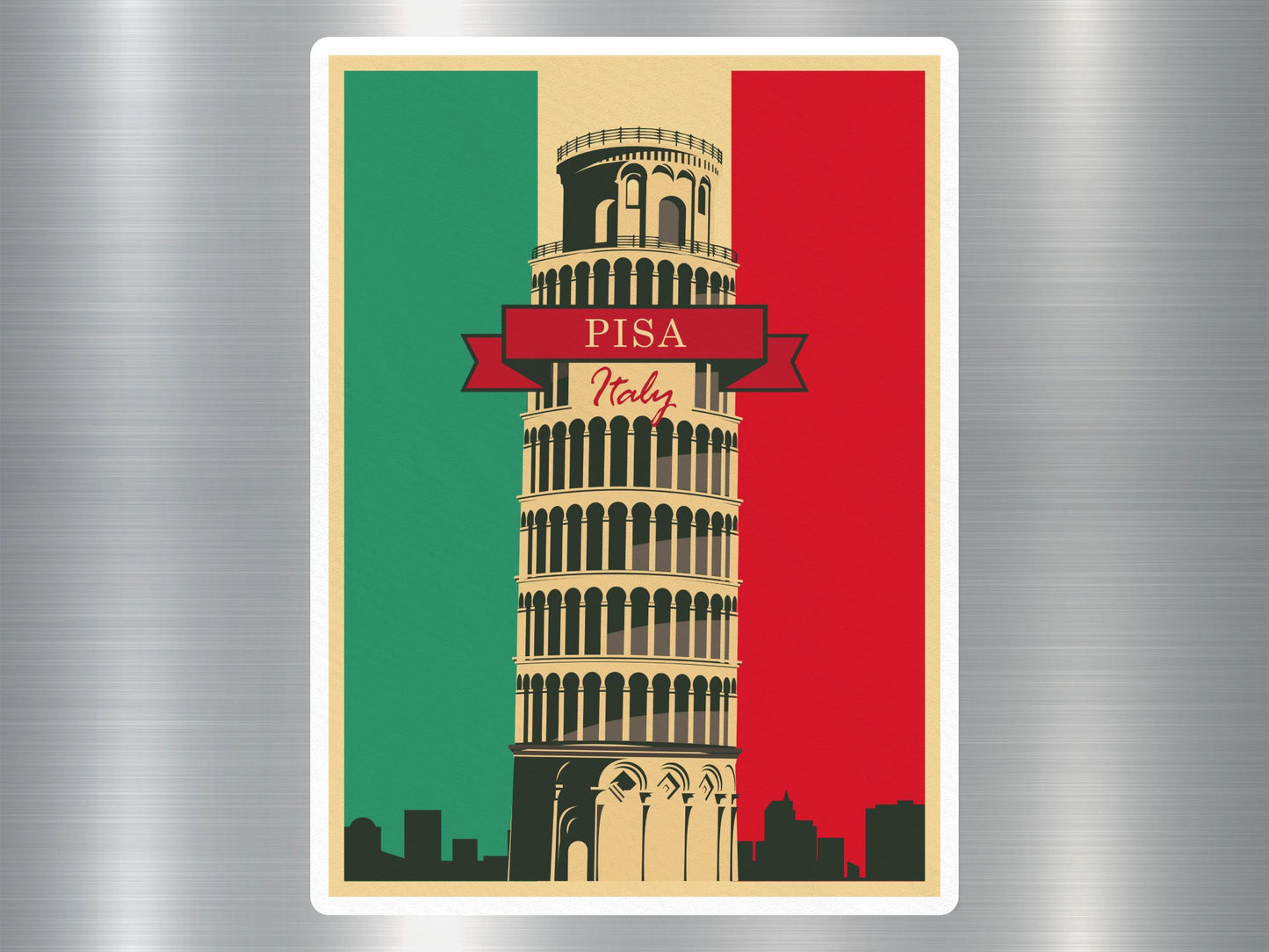 Wholesale Pisa Italy Travel Sticker