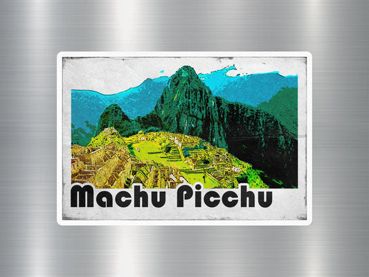 Wholesale Machu Picchu Travel Sticker