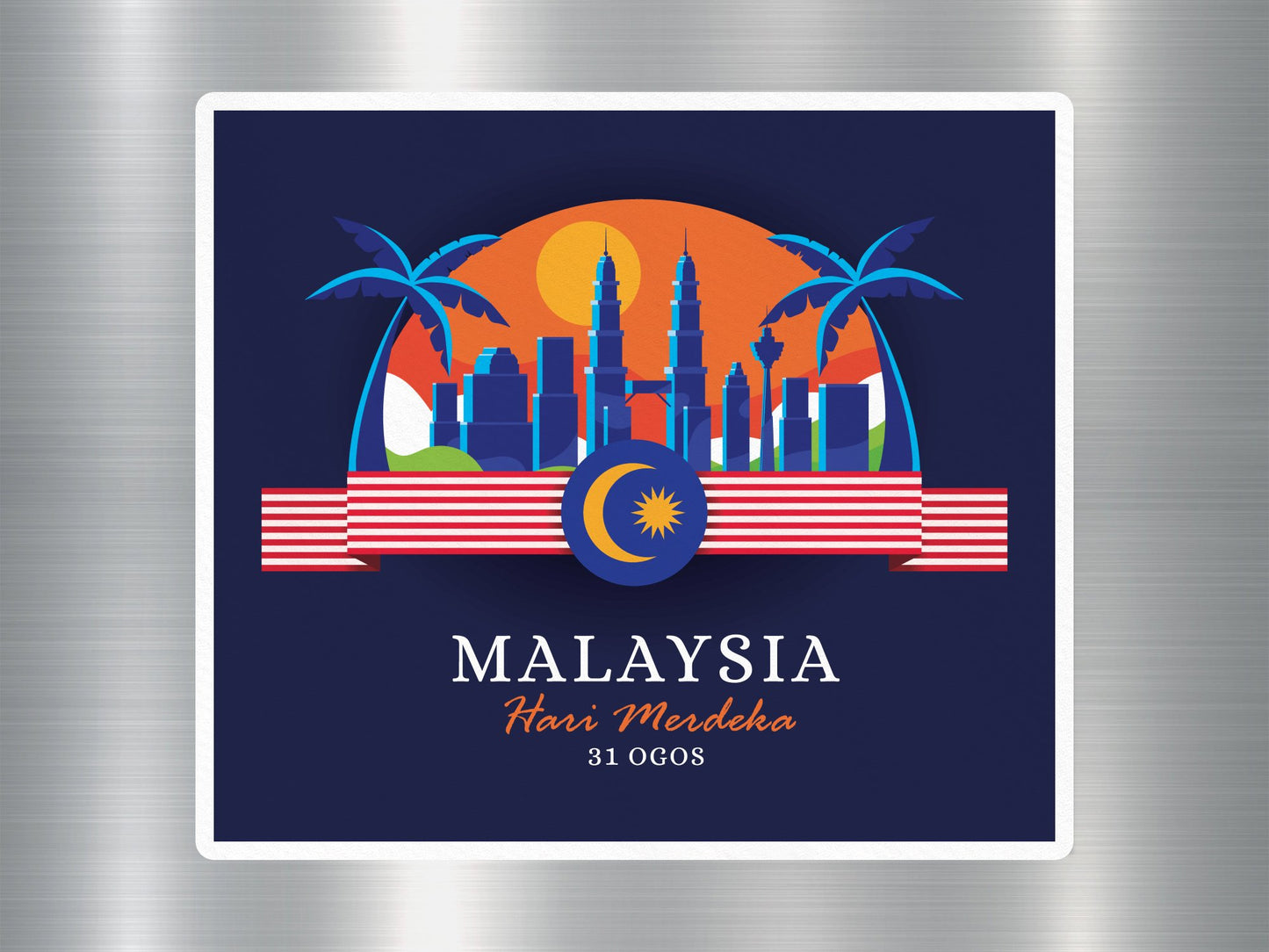 Wholesale Malaysia Travel Sticker