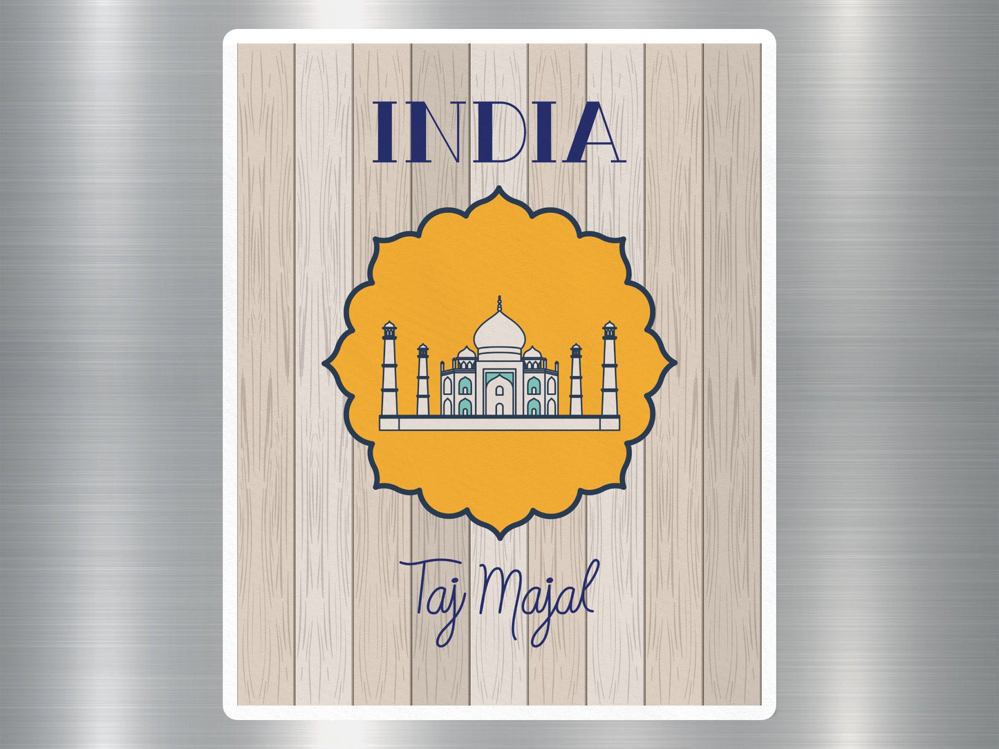Wholesale India Taj Mahal Travel Sticker