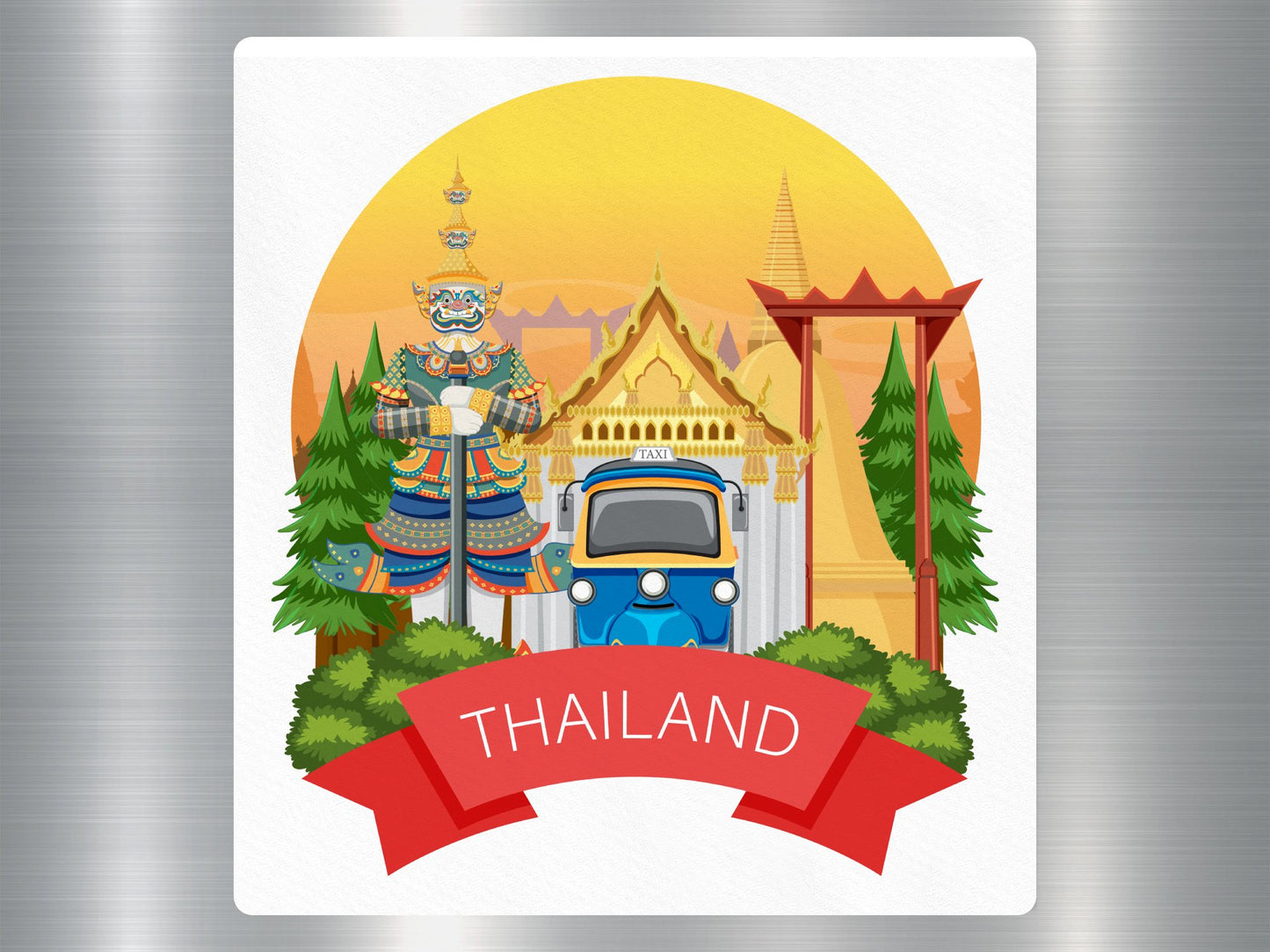 Wholesale Thailand Travel Sticker
