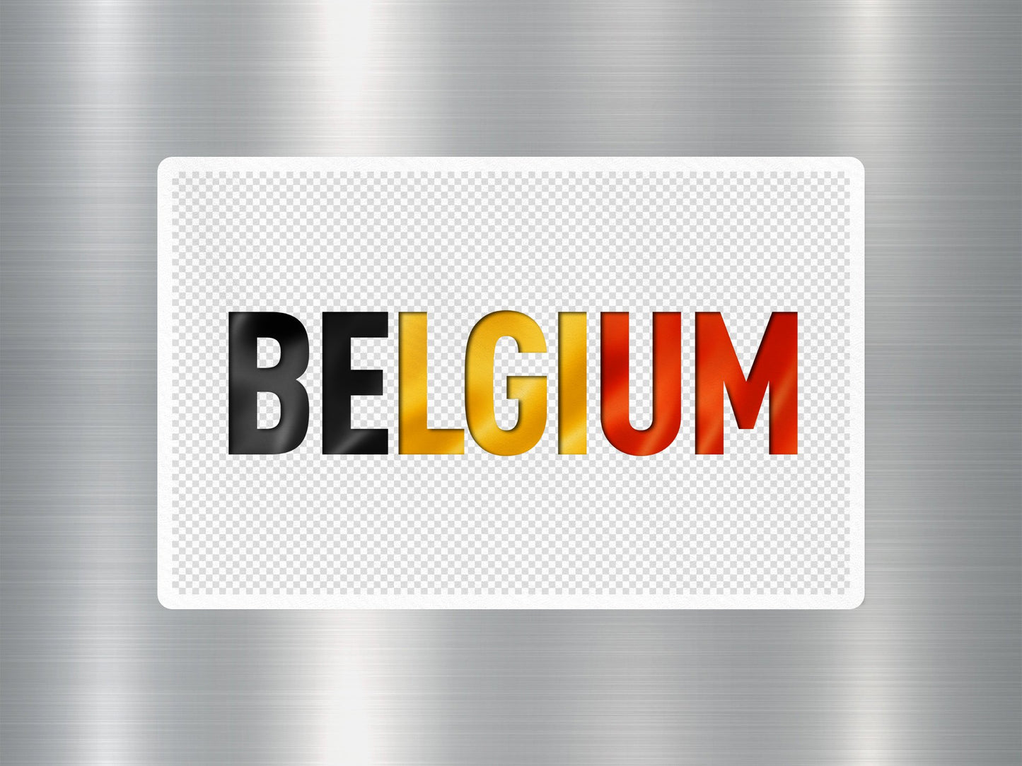 Wholesale Belgium Travel Sticker