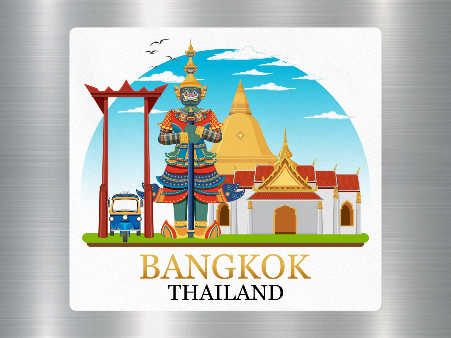 Wholesale Bangkok Thailand Travel Sticker