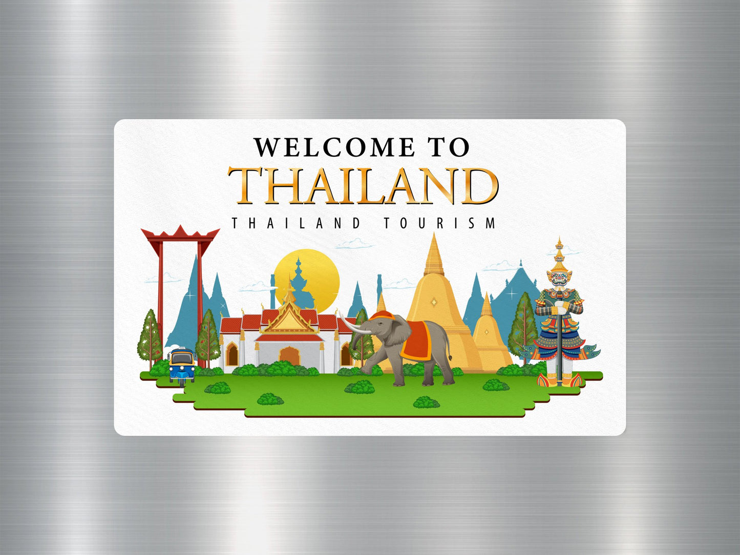 Wholesale Welcome to Thailand Travel Sticker