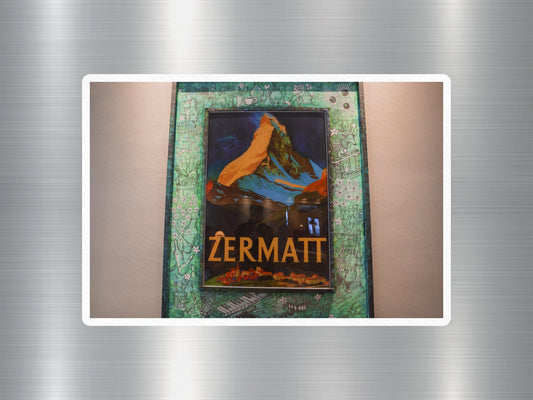 Wholesale Zermatt Travel Sticker