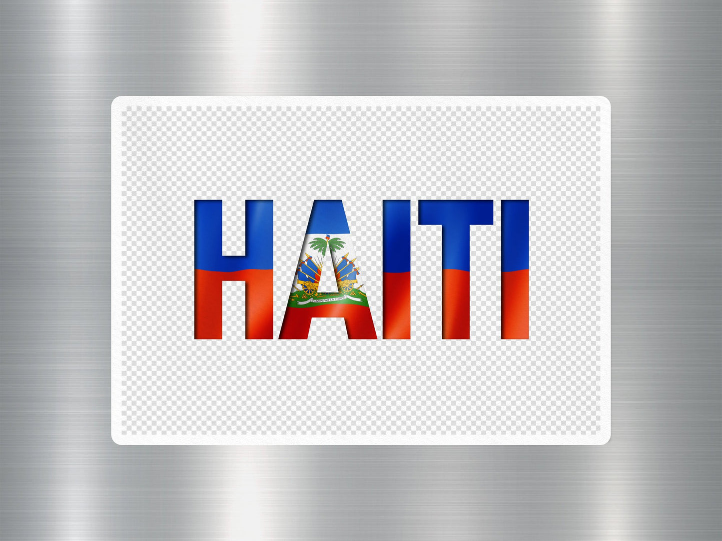 Wholesale Haiti Travel Sticker