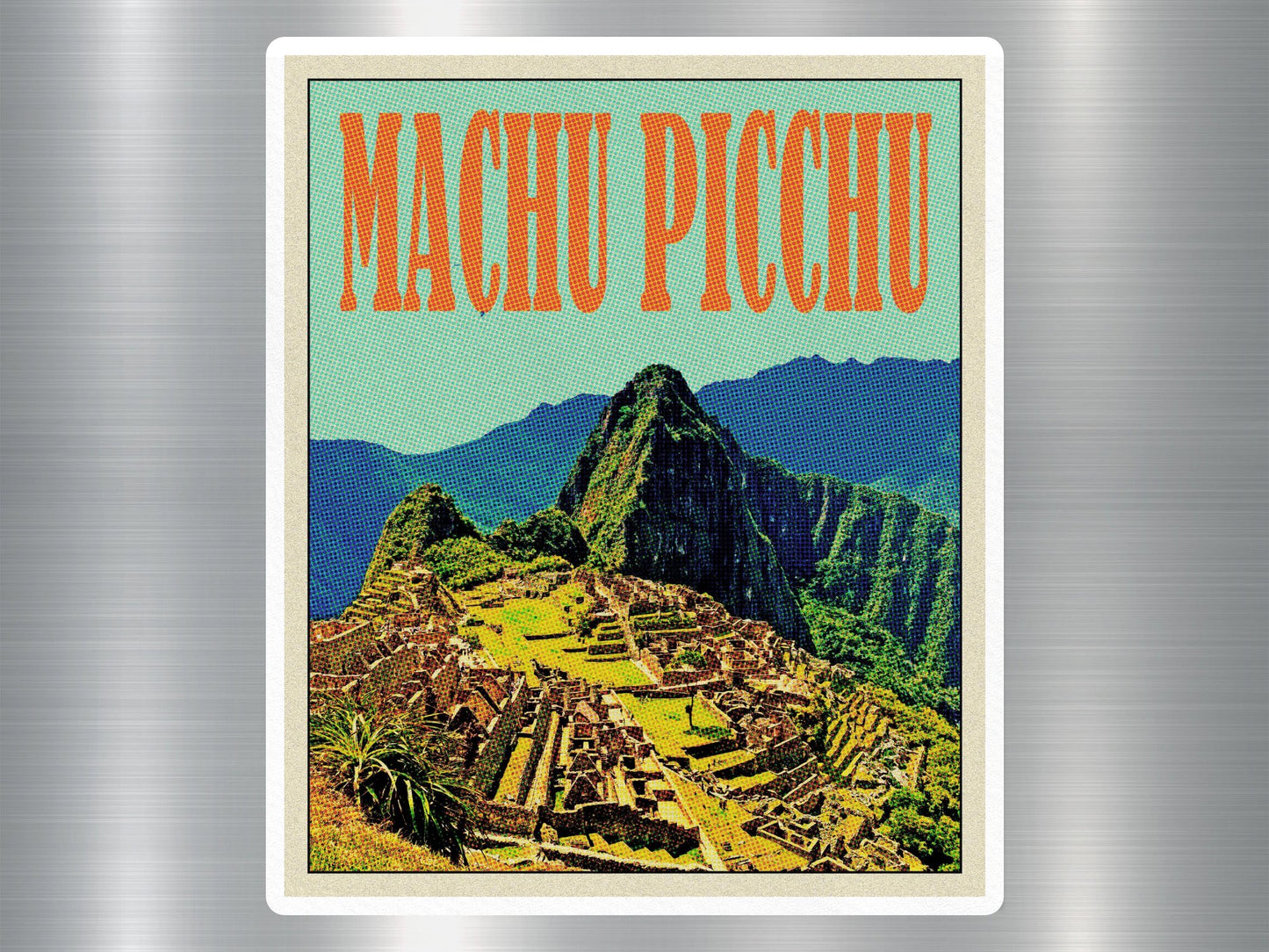 Wholesale Machu Picchu Travel Sticker