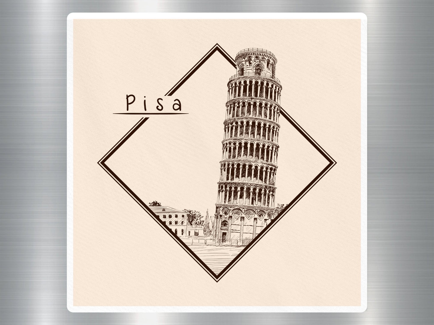 Wholesale Pisa Travel Sticker