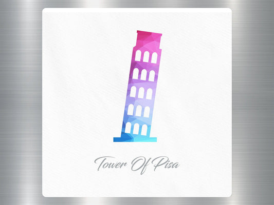 Wholesale Tower Of Pisa Travel Sticker