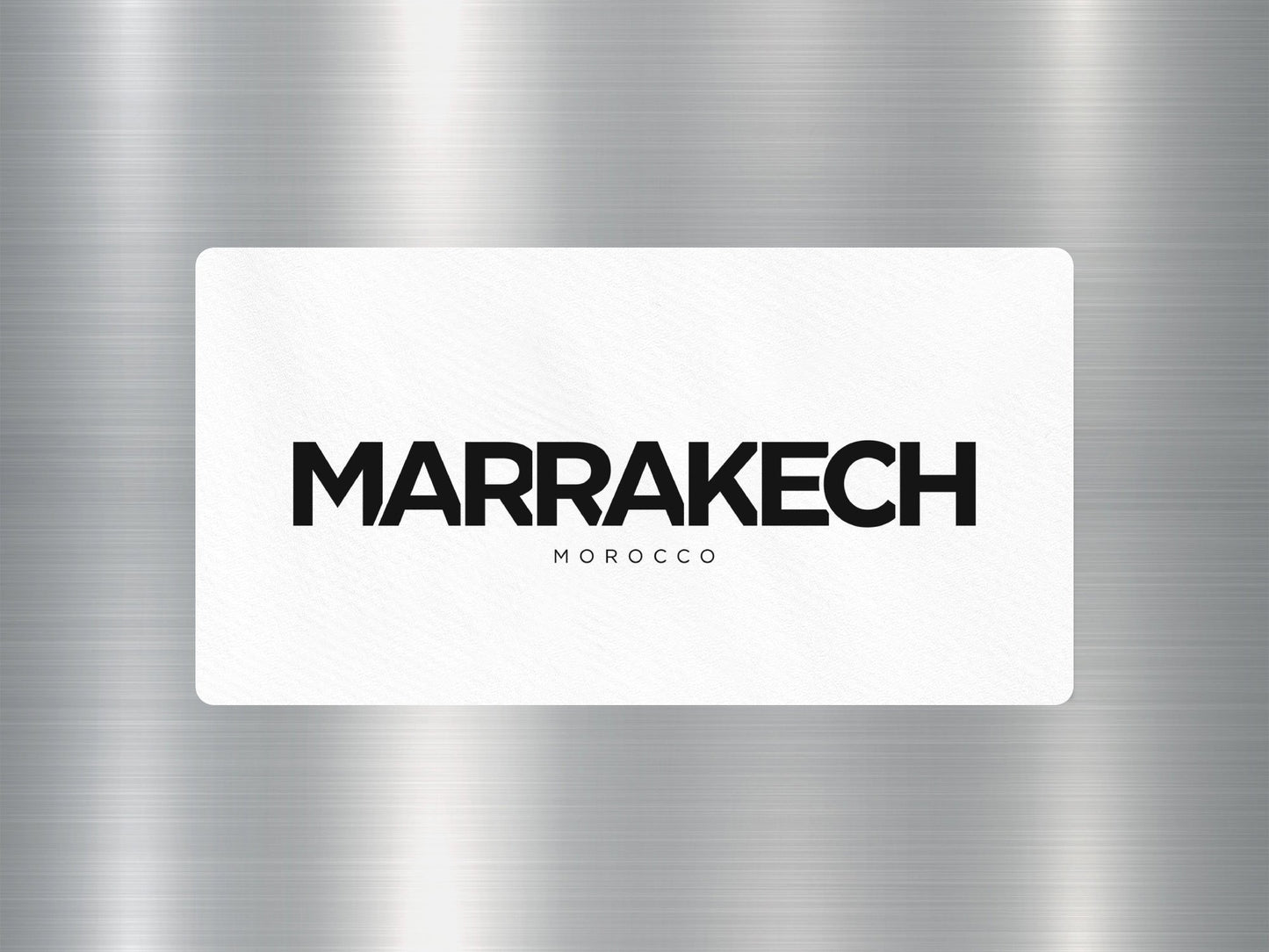 Wholesale Marrakech Travel Sticker