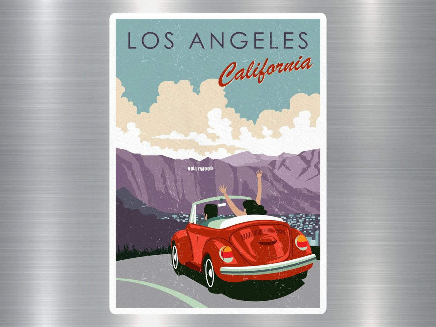 Wholesale Los Angeles Travel Sticker