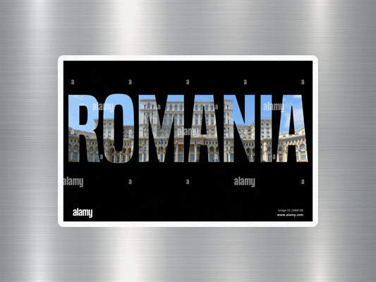 Wholesale Romania Travel Sticker