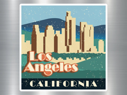 Los Angeles California 8 Travel Sticker