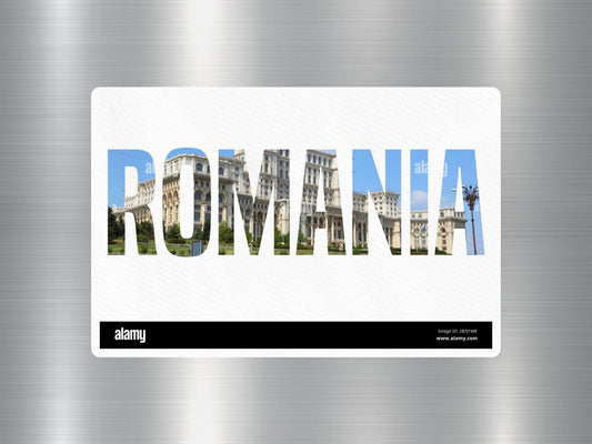 Wholesale Romania Travel Sticker