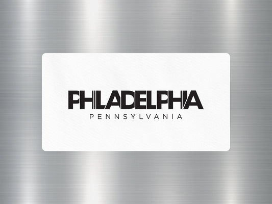 Wholesale Philadelphia Pennsylvania Travel Sticker