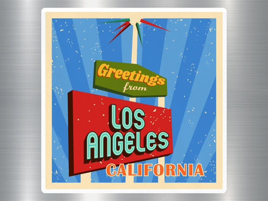 Wholesale Los Angeles City Travel Sticker